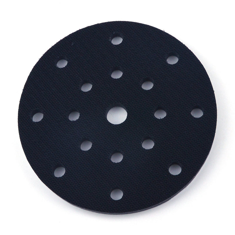 6" (150mm) 17-Hole Soft Sponge Dust-free Interface Buffer Backing Pads