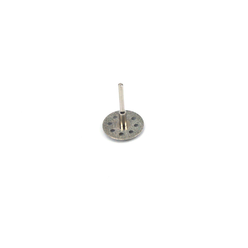 25mm 8-hole Mini Carborundum Cutting Discs 3mm Shank Cutting Wheels, 12pcs Set