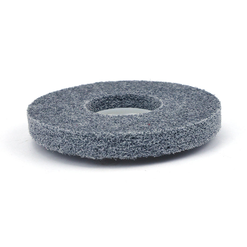 4" (100mm) x 10mm Nylon Fiber Buffing Polishing Wheel Sanding Disc for Angle Grinders, Carborundum