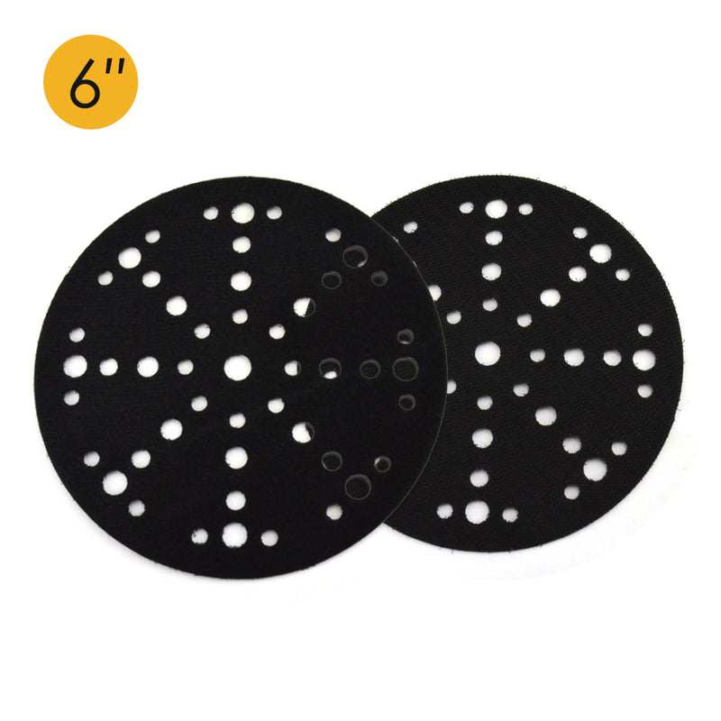6" (150mm) 48-Hole Ultra-thin Surface Protection Interface Buffer Backing Pads