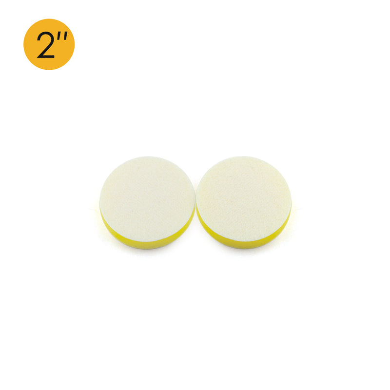 2" (50mm) Soft Sponge Double-faced Flocking Hook & Loop Surface Protection Interface Buffer Backing Pad