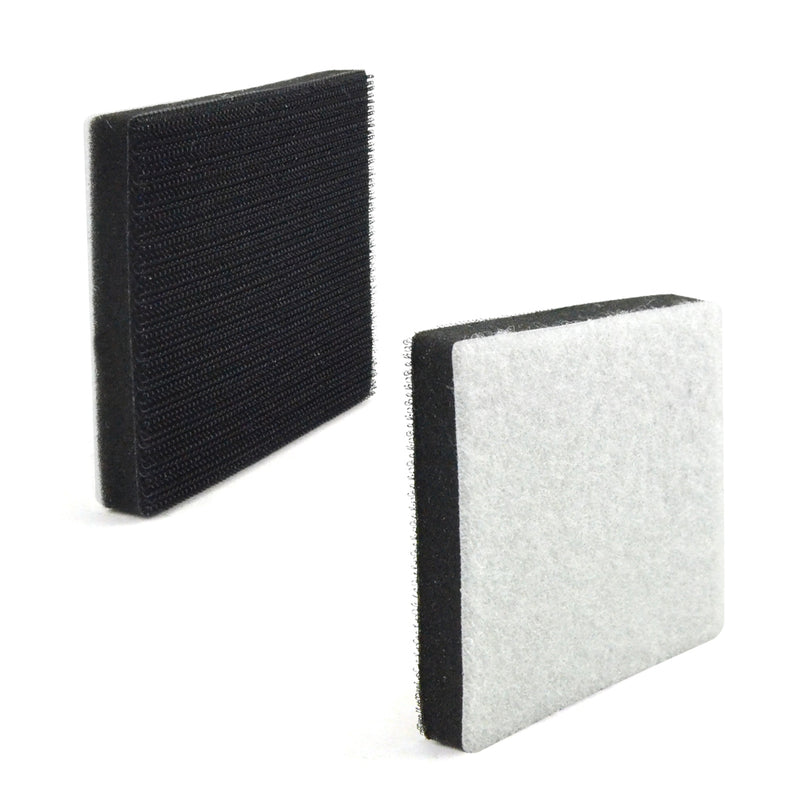 75x100mm Soft Sponge Hook & Loop Surface Protection Interface Buffer Backing Pad