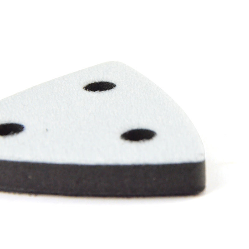 80x80x80MM 3-Hole Soft Sponge Hook & Loop Surface Protection Interface Pad