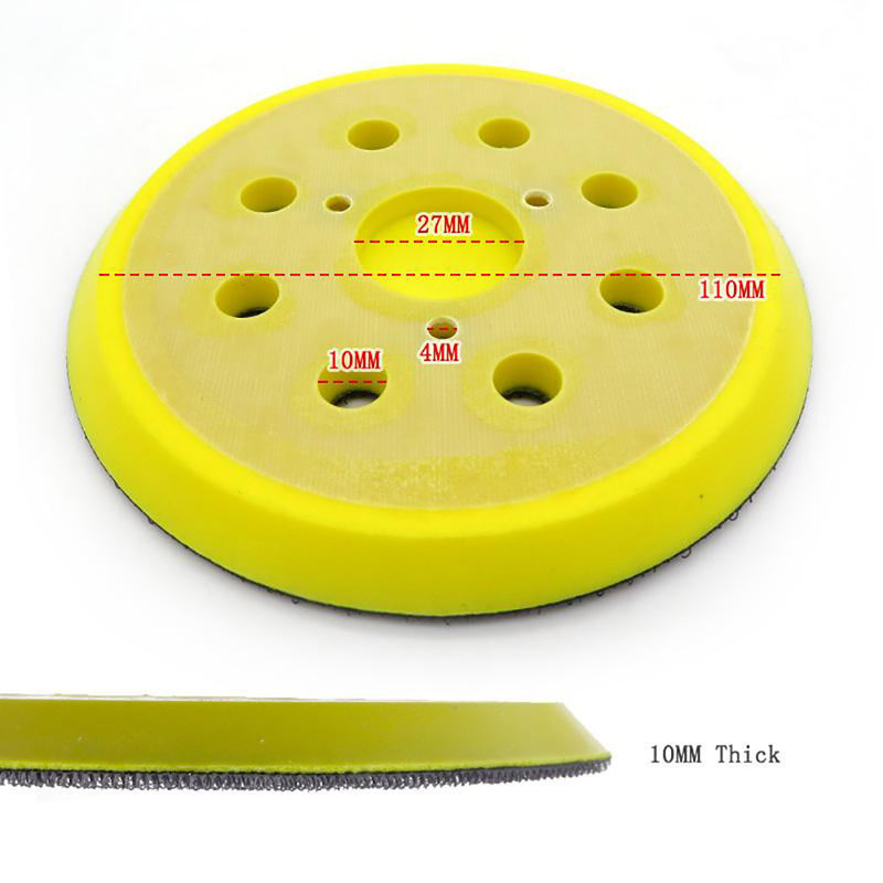 5" (125mm) 8-Hole 3 Nails 4 Nails Back-up Sanding Pads for 5" Sanding Discs
